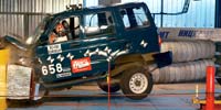 Краш-тест автомобиля УАЗ-3160 "Симбир"